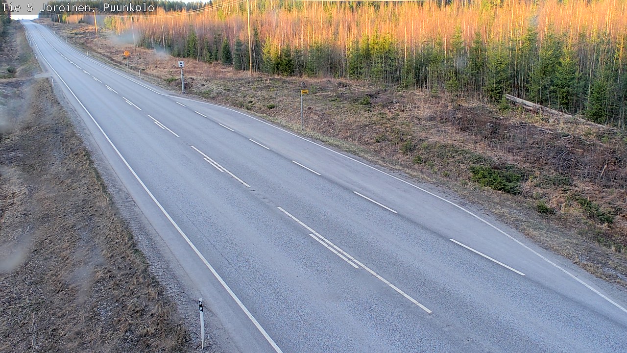 Kelikamerat Kuva Tie 5 Joroinen, Puunkolo, Joroinen, Pohjois-Savo