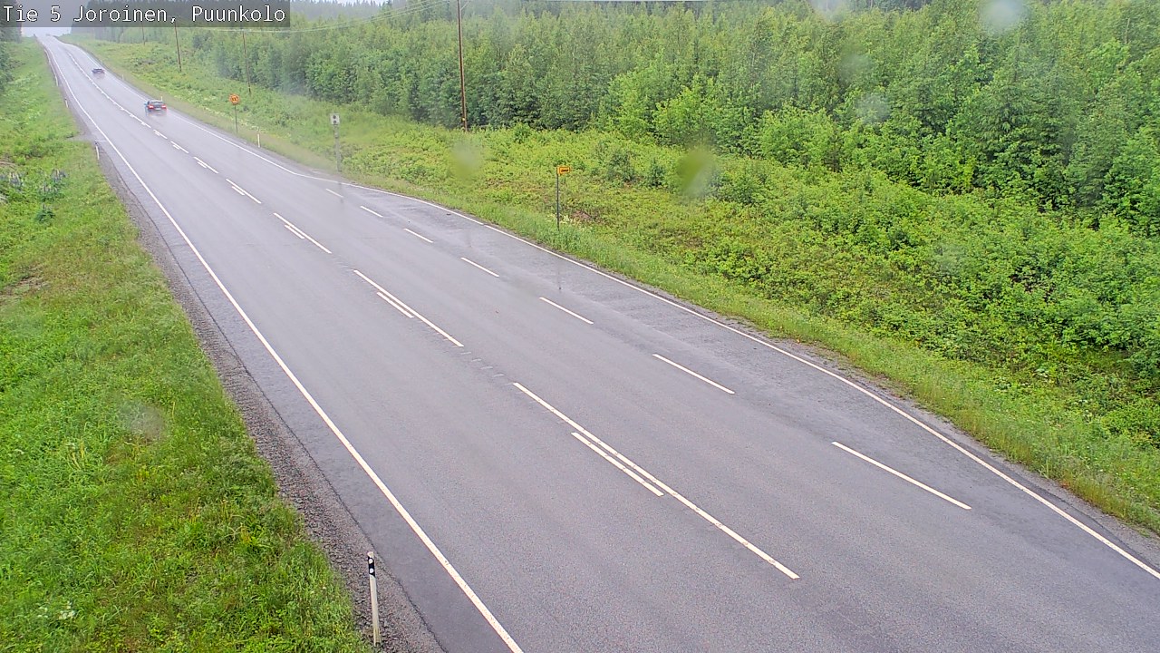 Weather Camera Image Road 5 Joroinen, Puunkolo, Joroinen, Pohjois-Savo