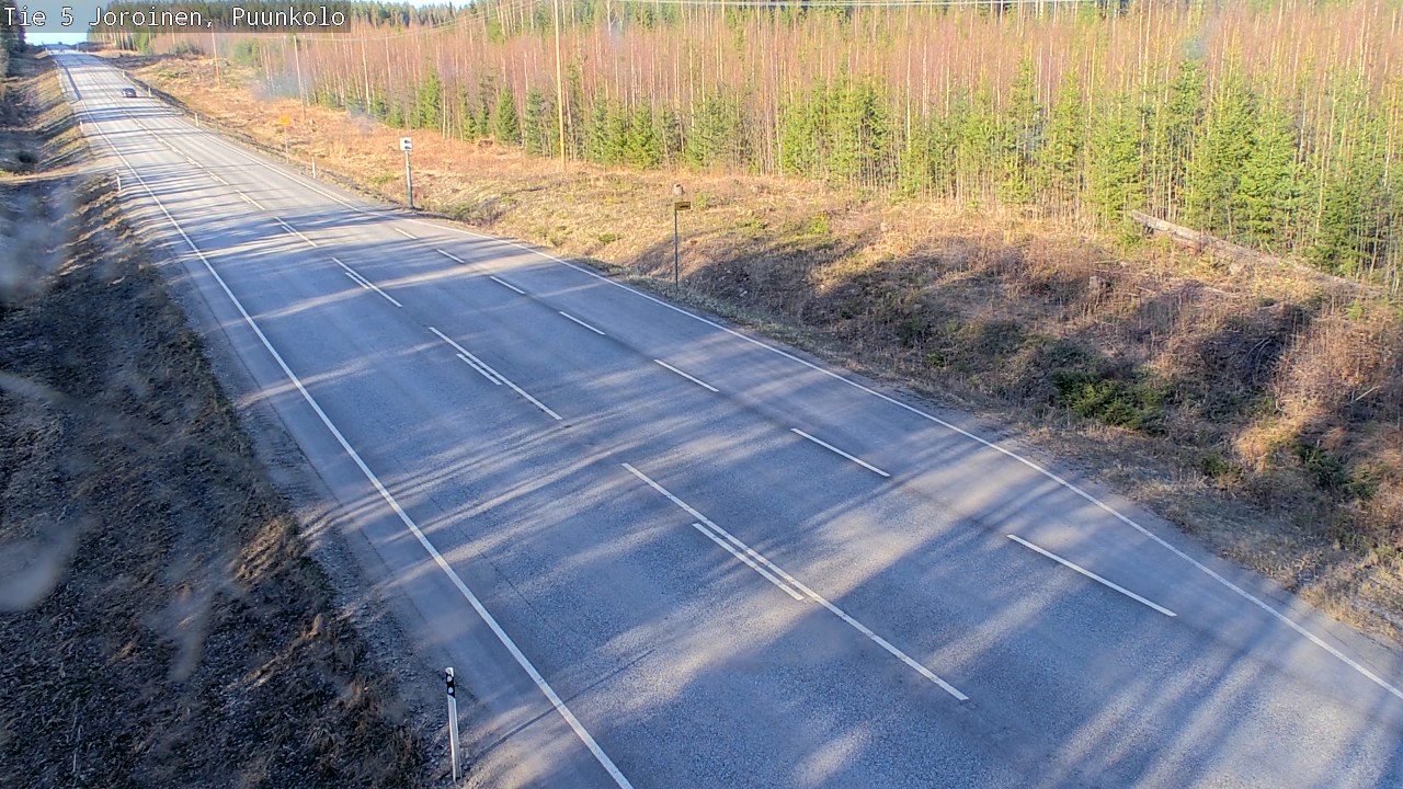 Kelikamerat Kuva Tie 5 Joroinen, Puunkolo, Joroinen, Pohjois-Savo