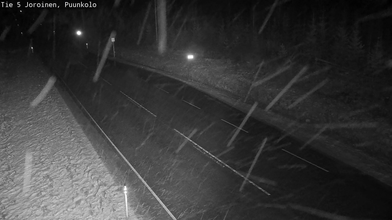Weather Camera Image Väg 5 Joirois, Puunkolo, Joroinen, Pohjois-Savo