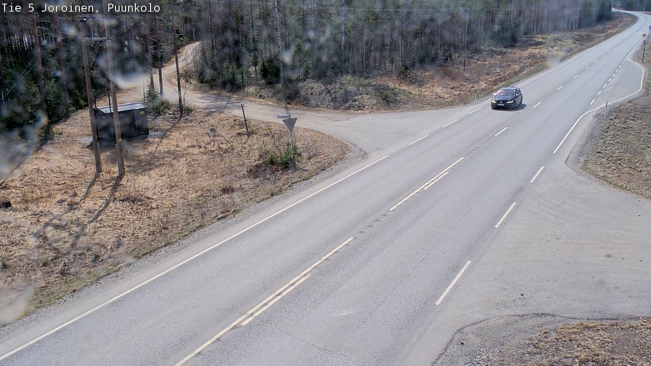 Weather Camera Image Road 5 Joroinen, Puunkolo, Joroinen, Pohjois-Savo