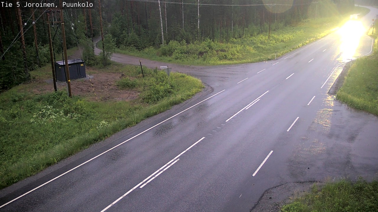 Weather Camera Image Road 5 Joroinen, Puunkolo, Joroinen, Pohjois-Savo