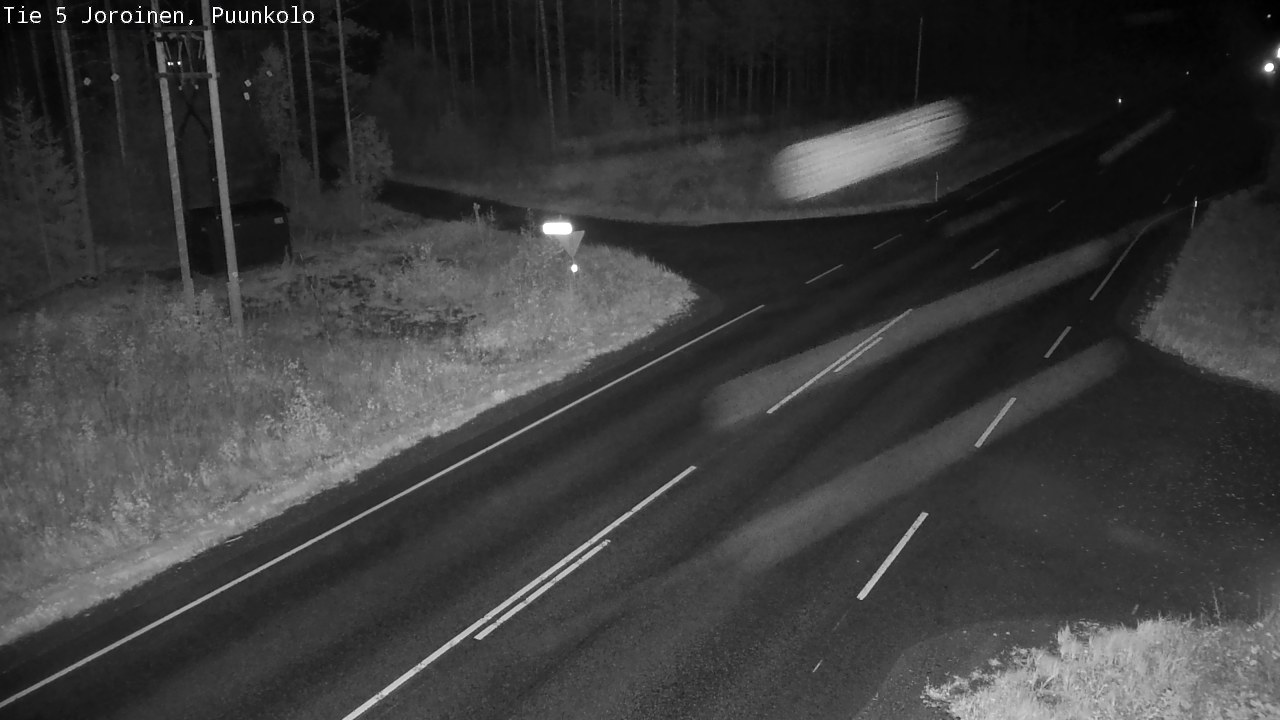 Weather Camera Image Road 5 Joroinen, Puunkolo, Joroinen, Pohjois-Savo