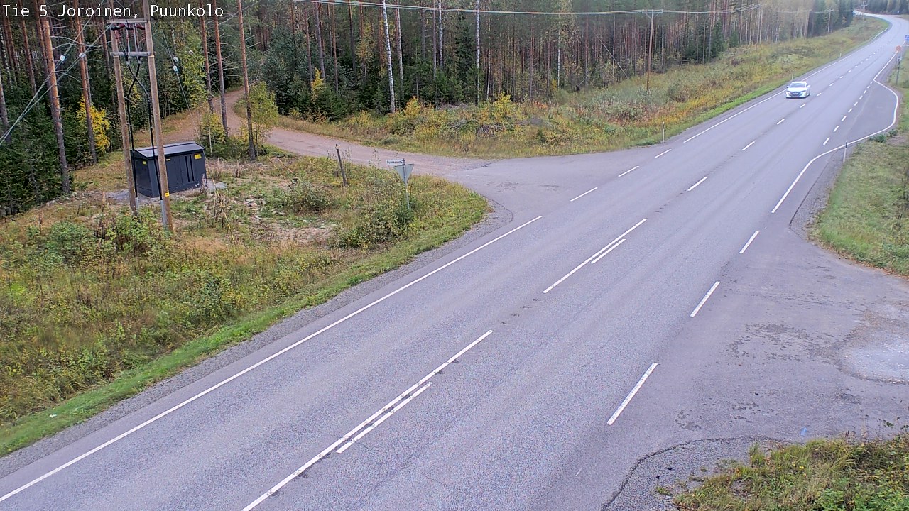 Kelikamerat Kuva Tie 5 Joroinen, Puunkolo, Joroinen, Pohjois-Savo