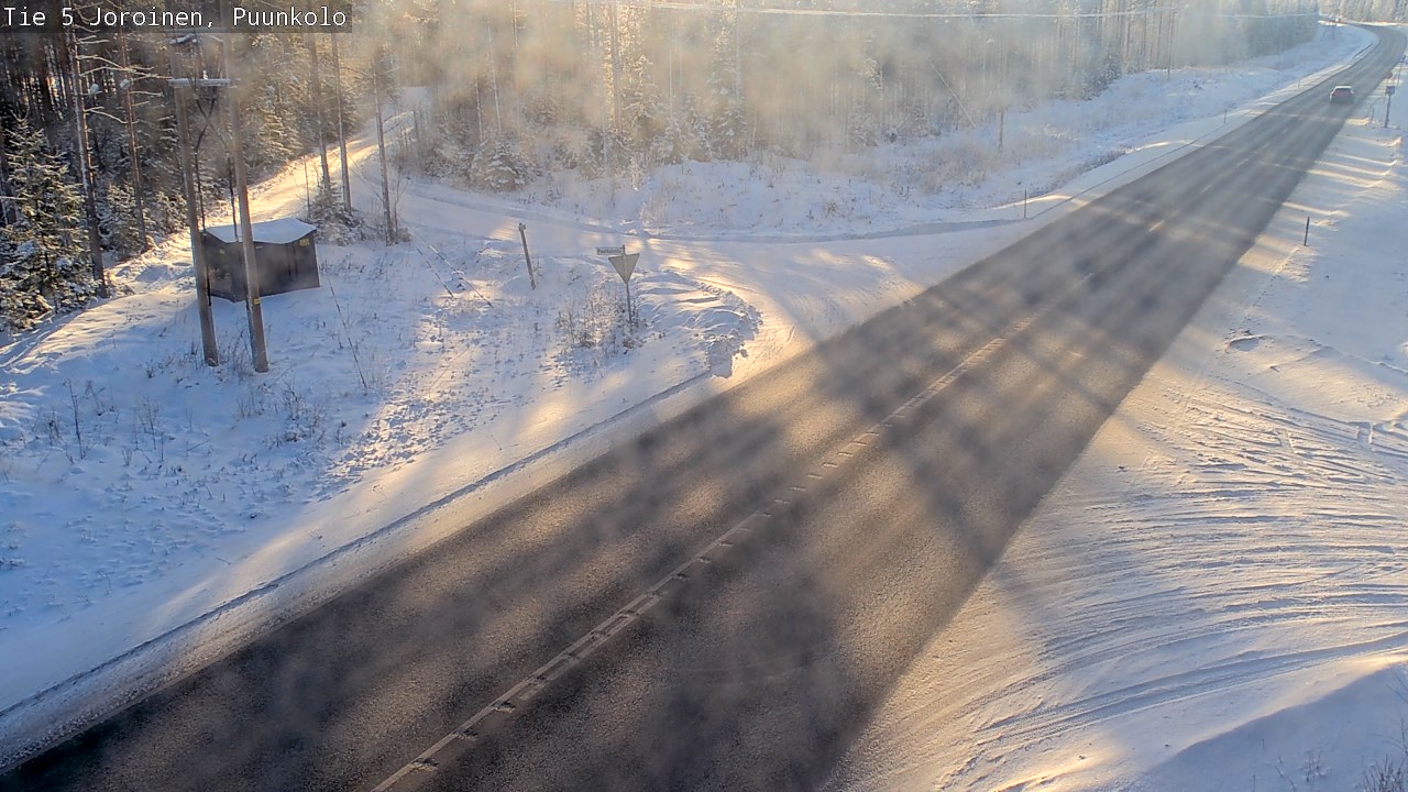 Weather Camera Image Väg 5 Joirois, Puunkolo, Joroinen, Pohjois-Savo