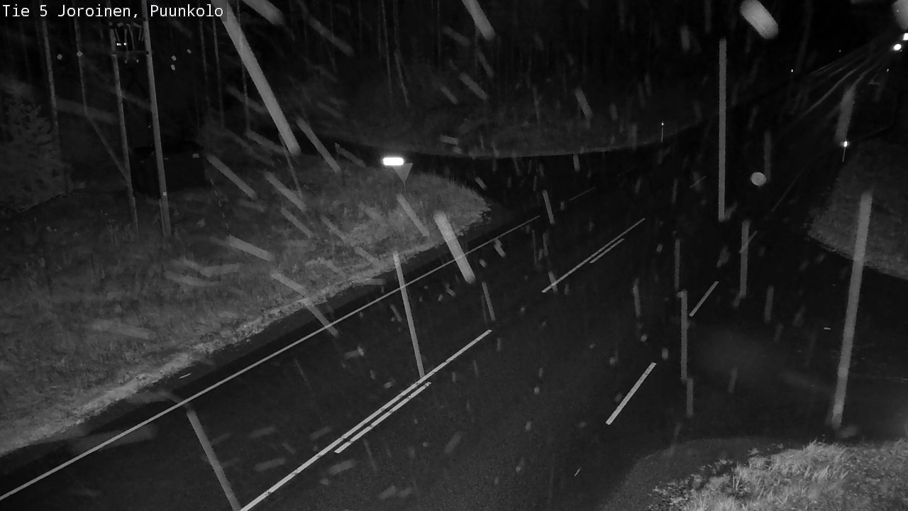 Weather Camera Image Road 5 Joroinen, Puunkolo, Joroinen, Pohjois-Savo