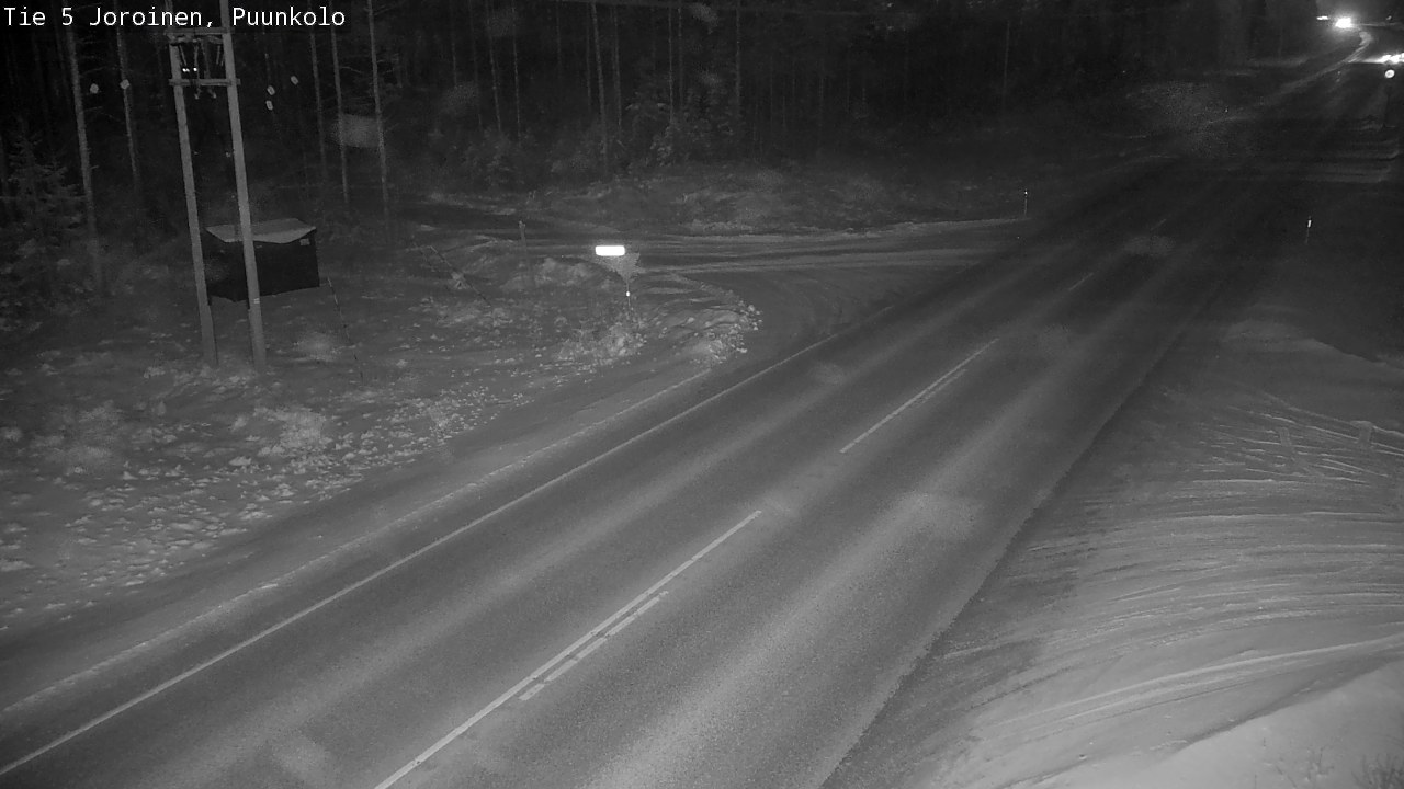Weather Camera Image Väg 5 Joirois, Puunkolo, Joroinen, Pohjois-Savo