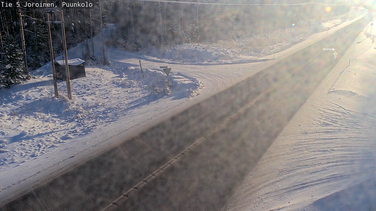 Weather Camera Image Väg 5 Joirois, Puunkolo, Joroinen, Pohjois-Savo
