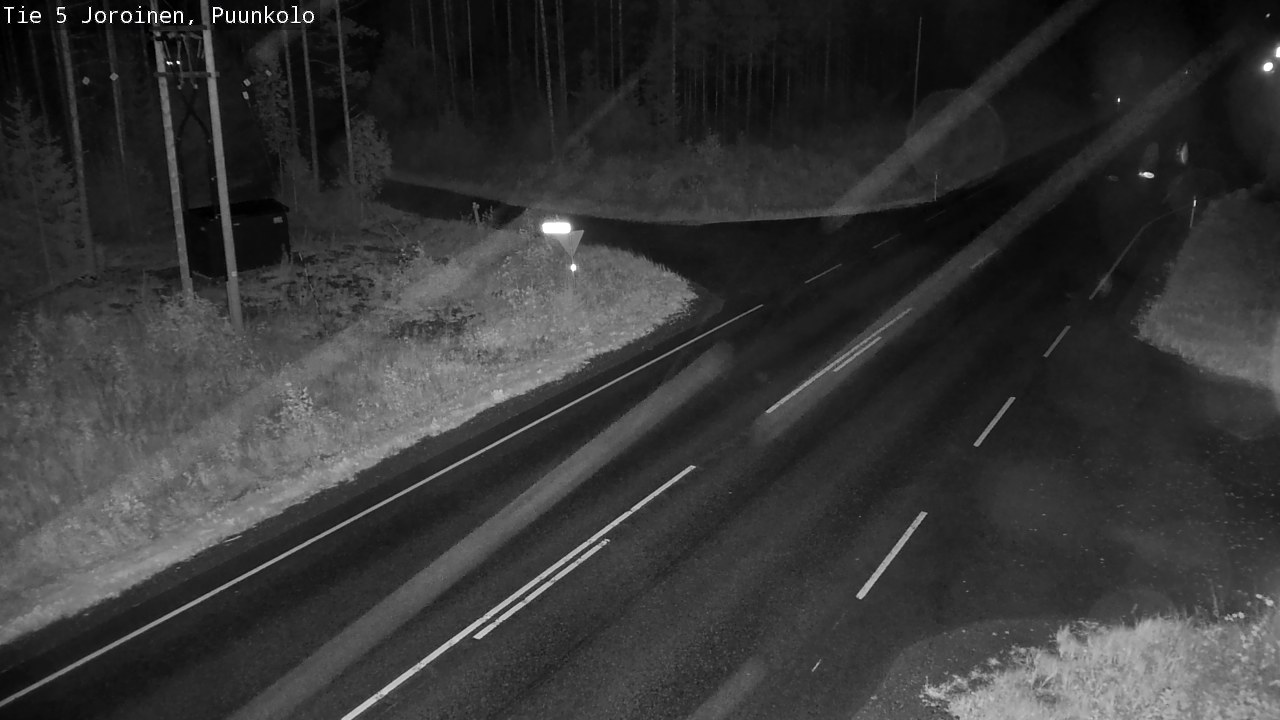 Weather Camera Image Road 5 Joroinen, Puunkolo, Joroinen, Pohjois-Savo
