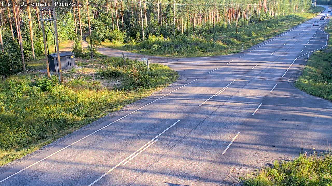 Kelikamerat Kuva Tie 5 Joroinen, Puunkolo, Joroinen, Pohjois-Savo
