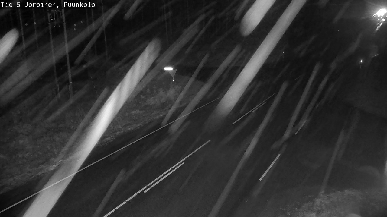 Weather Camera Image Road 5 Joroinen, Puunkolo, Joroinen, Pohjois-Savo