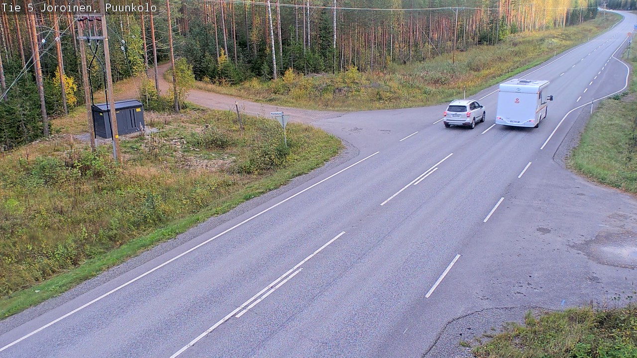 Kelikamerat Kuva Tie 5 Joroinen, Puunkolo, Joroinen, Pohjois-Savo