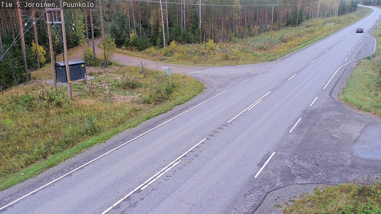 Weather Camera Image Road 5 Joroinen, Puunkolo, Joroinen, Pohjois-Savo