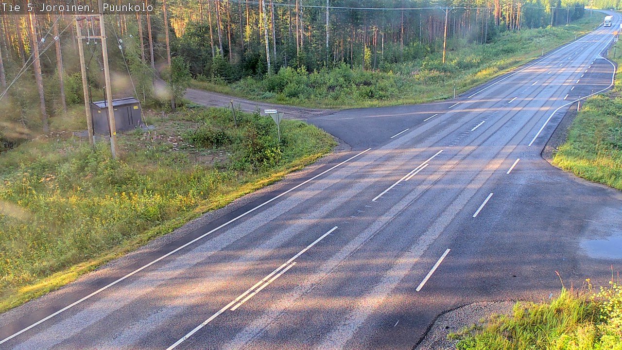 Kelikamerat Kuva Tie 5 Joroinen, Puunkolo, Joroinen, Pohjois-Savo