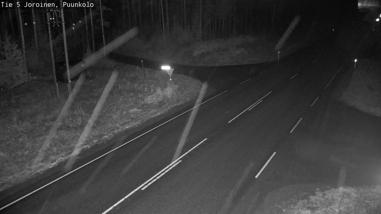 Weather Camera Image Road 5 Joroinen, Puunkolo, Joroinen, Pohjois-Savo