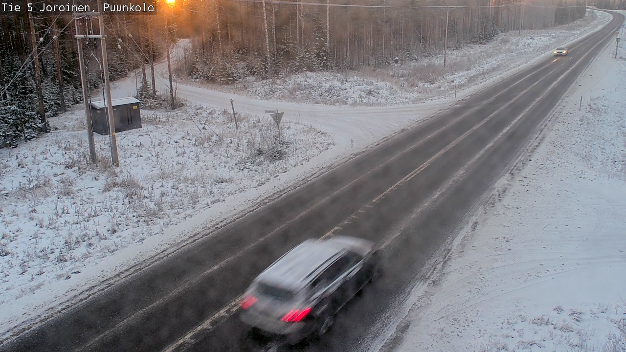 Kelikamerat Kuva Tie 5 Joroinen, Puunkolo, Joroinen, Pohjois-Savo