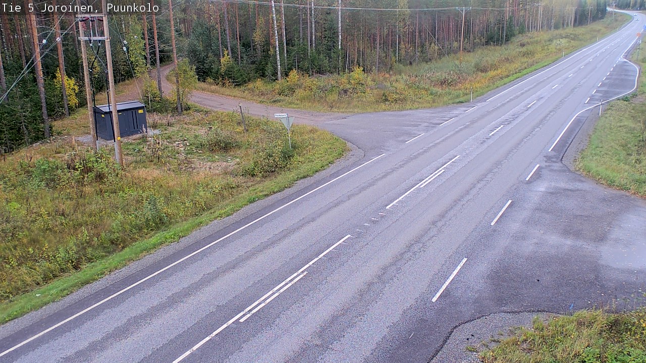 Weather Camera Image Road 5 Joroinen, Puunkolo, Joroinen, Pohjois-Savo