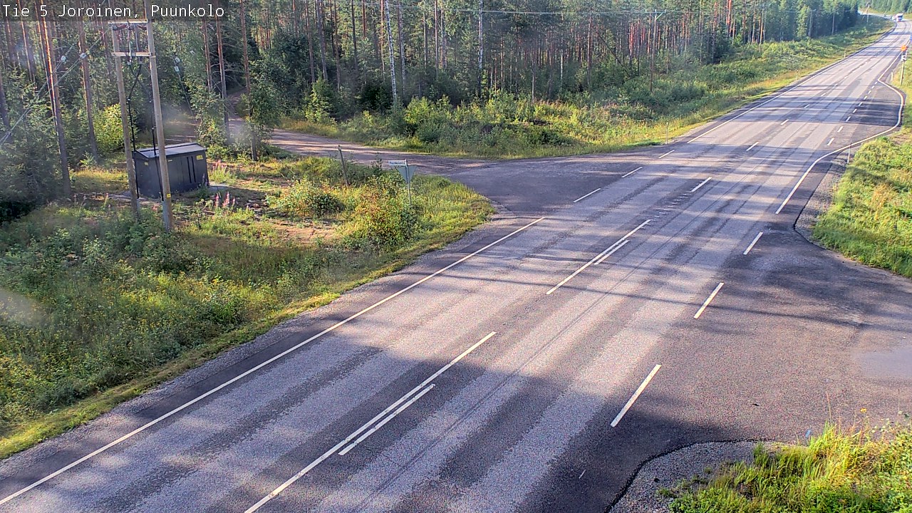 Kelikamerat Kuva Tie 5 Joroinen, Puunkolo, Joroinen, Pohjois-Savo