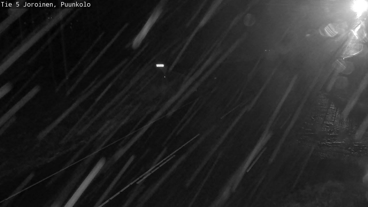Weather Camera Image Road 5 Joroinen, Puunkolo, Joroinen, Pohjois-Savo