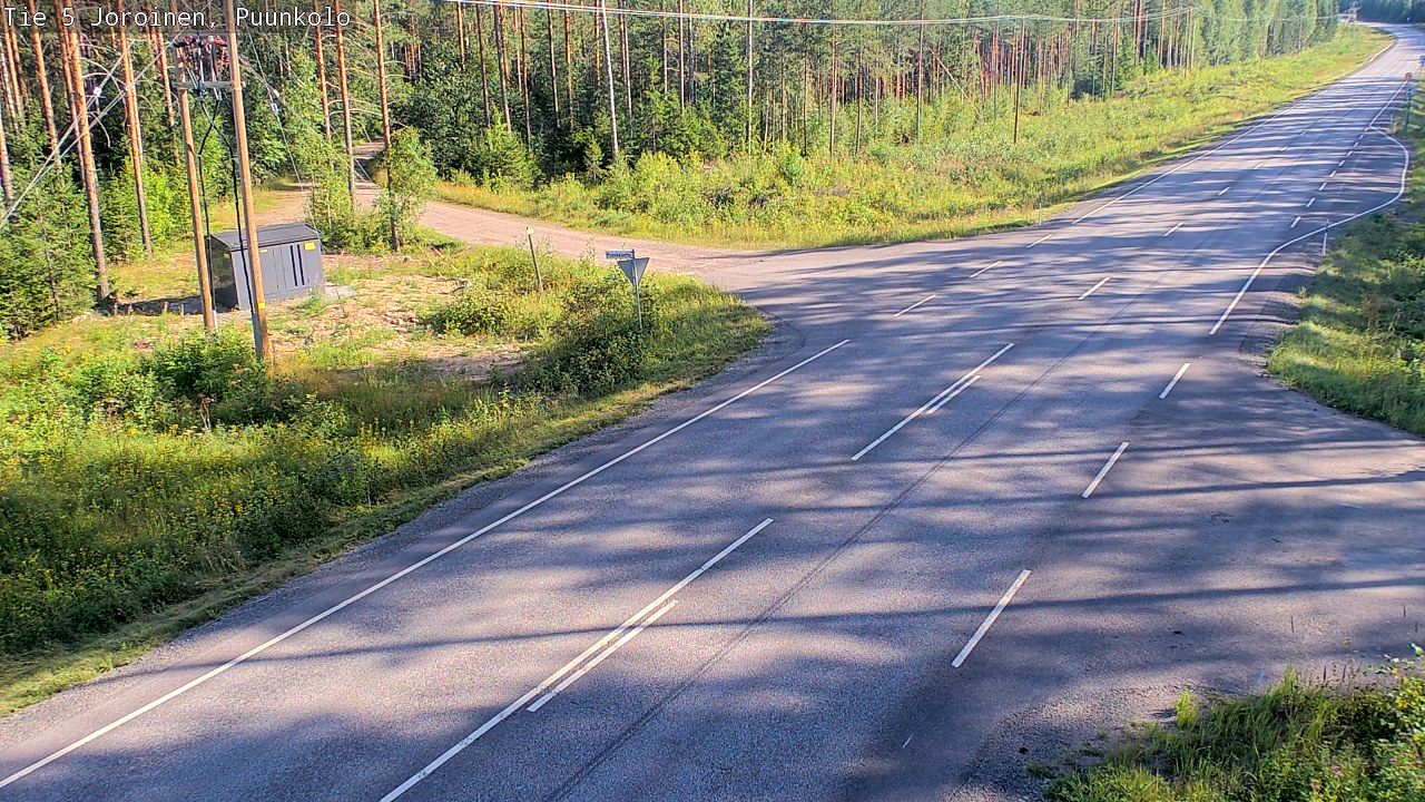 Kelikamerat Kuva Tie 5 Joroinen, Puunkolo, Joroinen, Pohjois-Savo