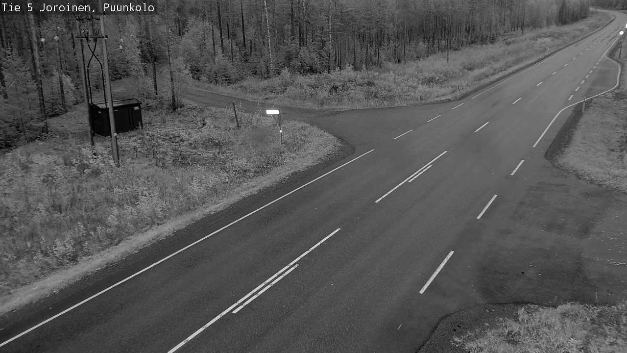 Weather Camera Image Road 5 Joroinen, Puunkolo, Joroinen, Pohjois-Savo