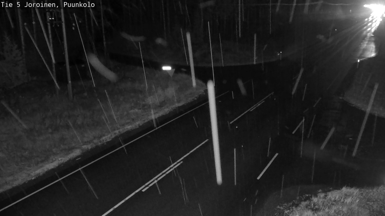 Weather Camera Image Väg 5 Joirois, Puunkolo, Joroinen, Pohjois-Savo