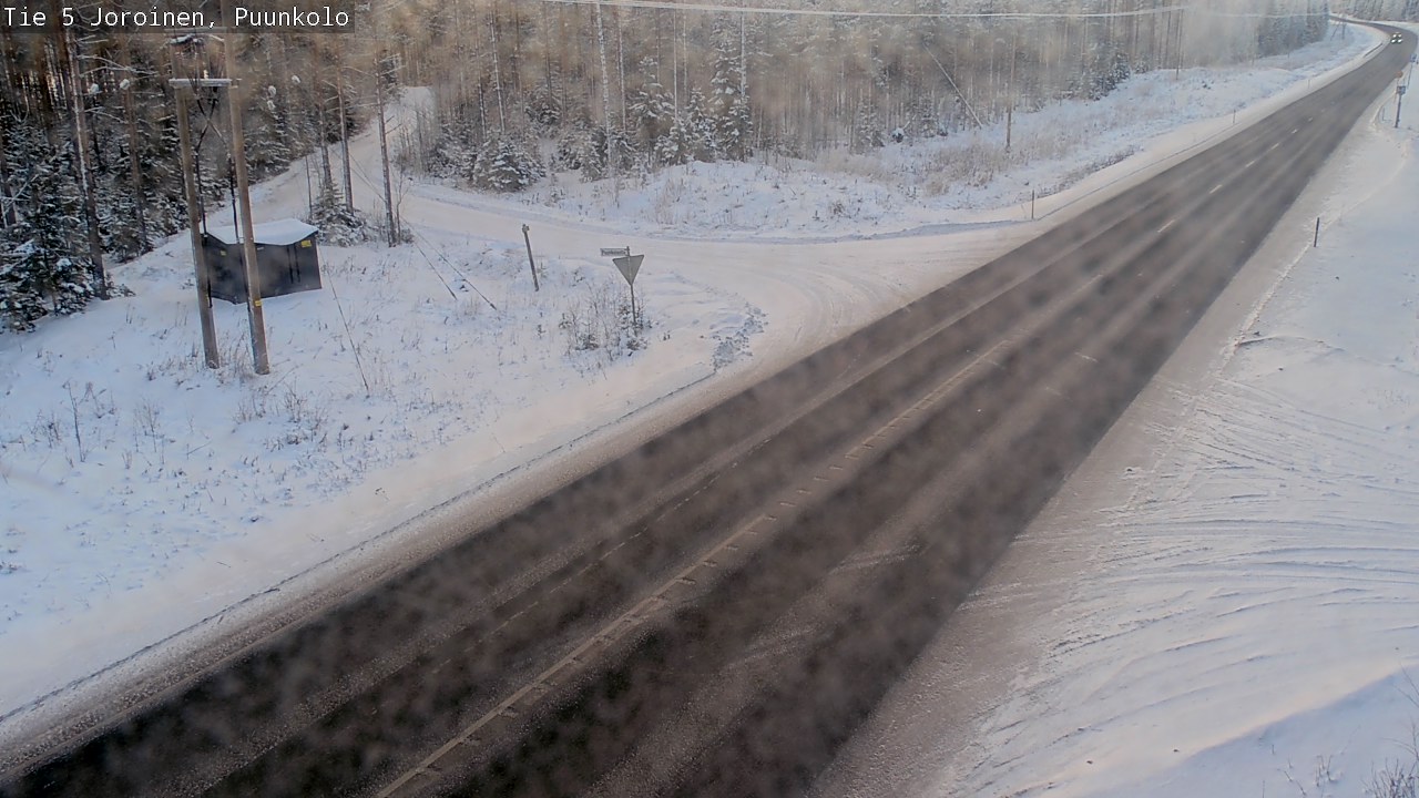 Kelikamerat Kuva Tie 5 Joroinen, Puunkolo, Joroinen, Pohjois-Savo