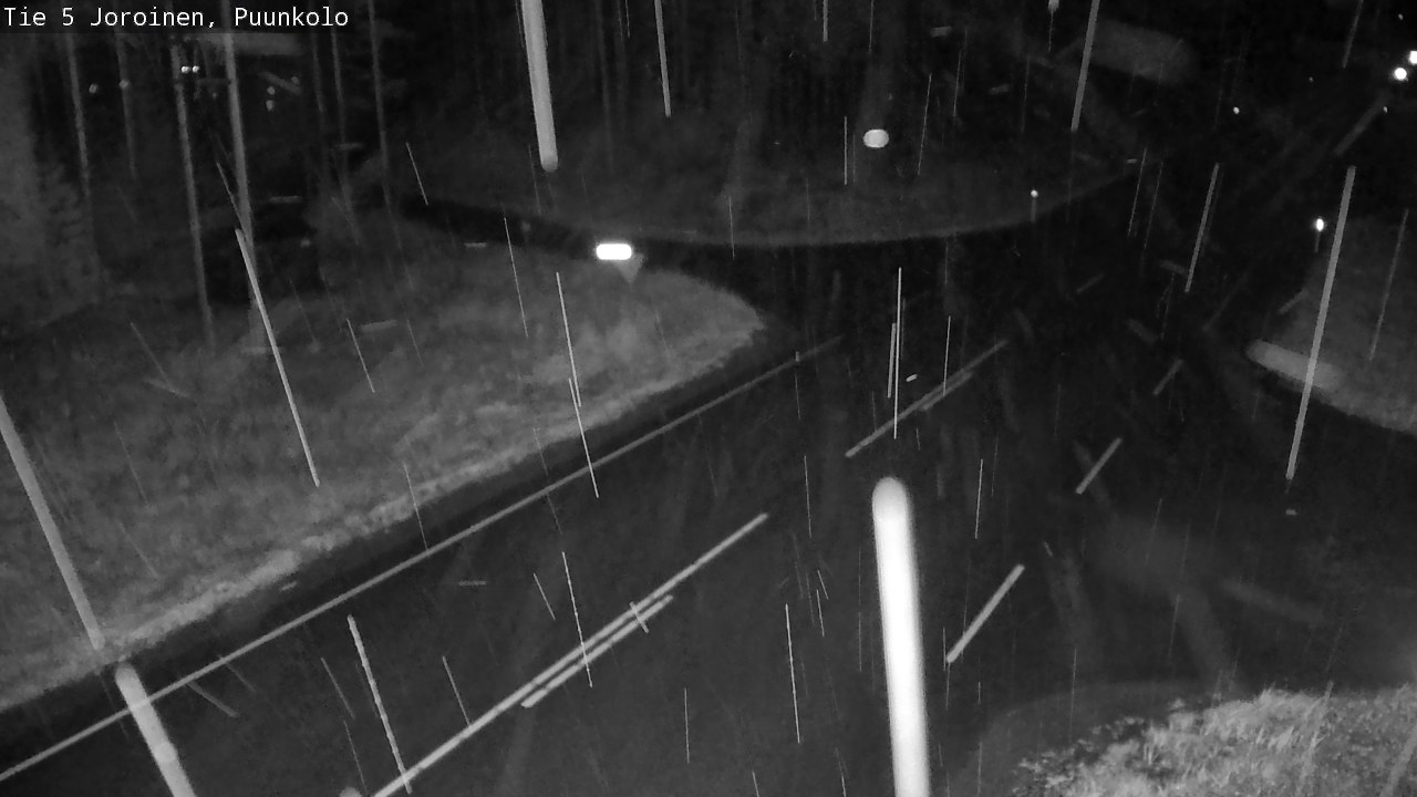 Weather Camera Image Väg 5 Joirois, Puunkolo, Joroinen, Pohjois-Savo