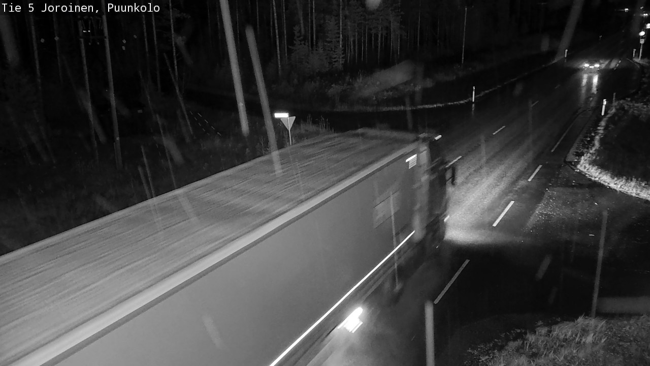 Weather Camera Image Väg 5 Joirois, Puunkolo, Joroinen, Pohjois-Savo