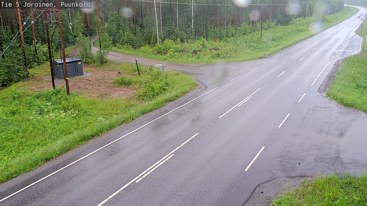 Weather Camera Image Road 5 Joroinen, Puunkolo, Joroinen, Pohjois-Savo