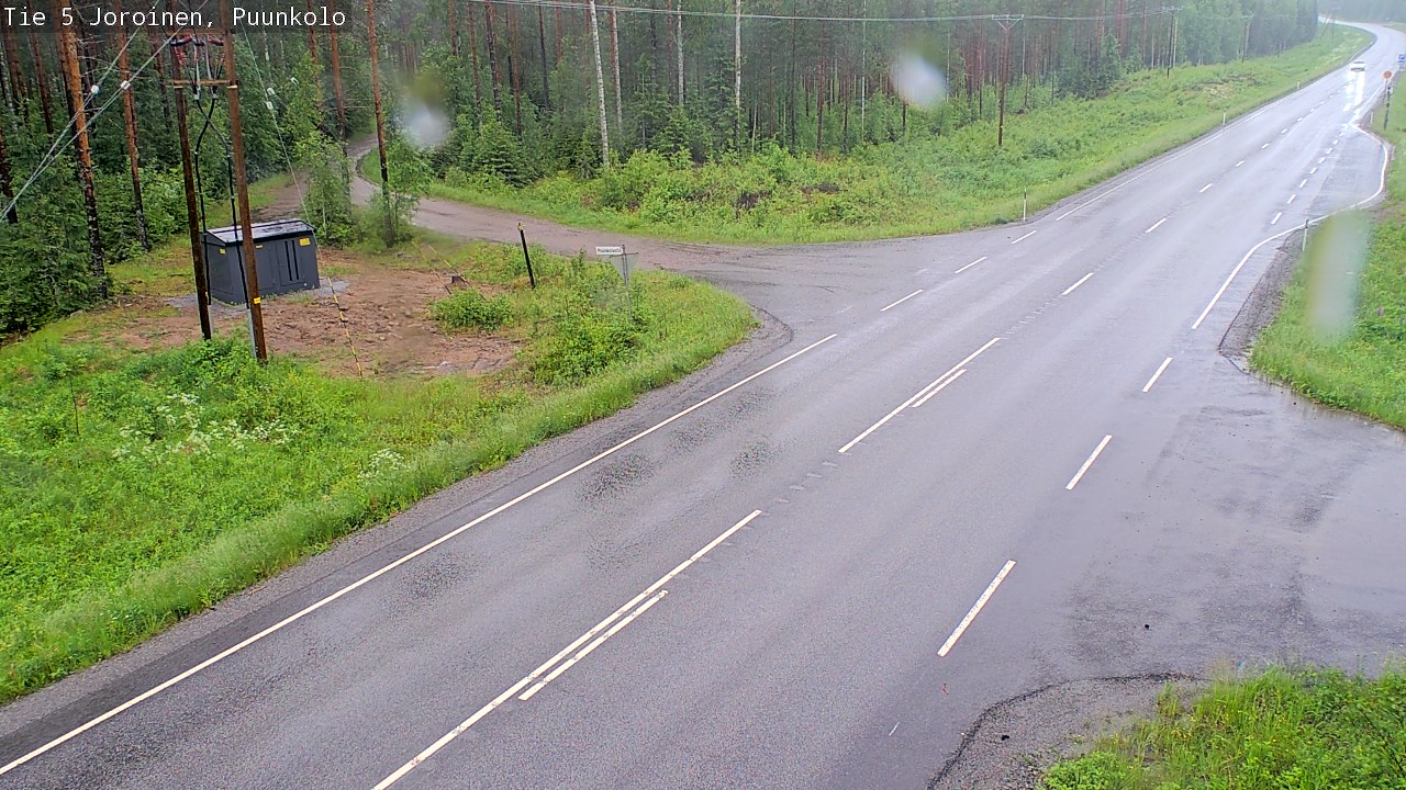 Weather Camera Image Road 5 Joroinen, Puunkolo, Joroinen, Pohjois-Savo