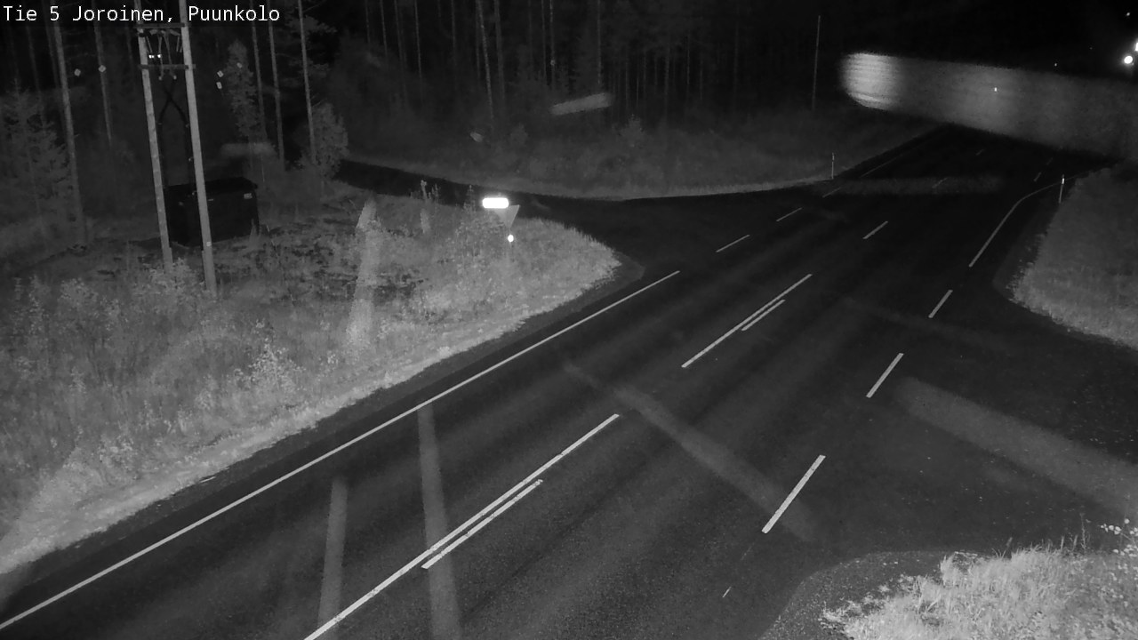 Weather Camera Image Road 5 Joroinen, Puunkolo, Joroinen, Pohjois-Savo