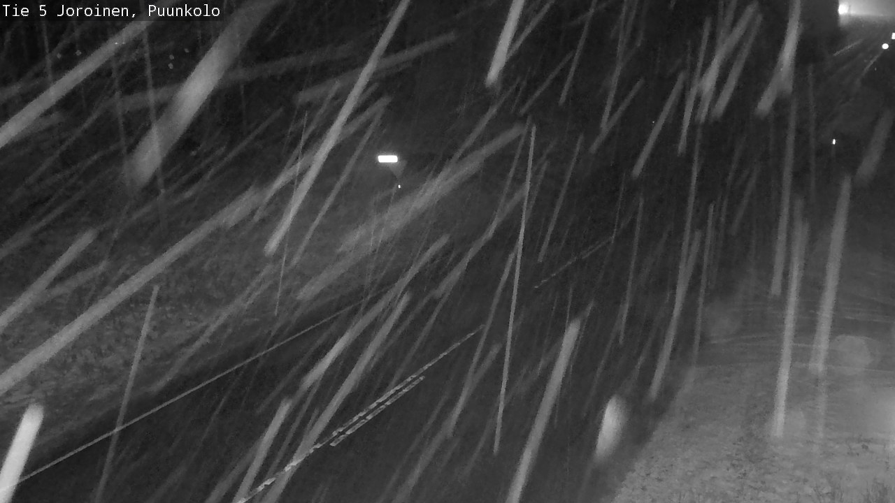 Weather Camera Image Väg 5 Joirois, Puunkolo, Joroinen, Pohjois-Savo