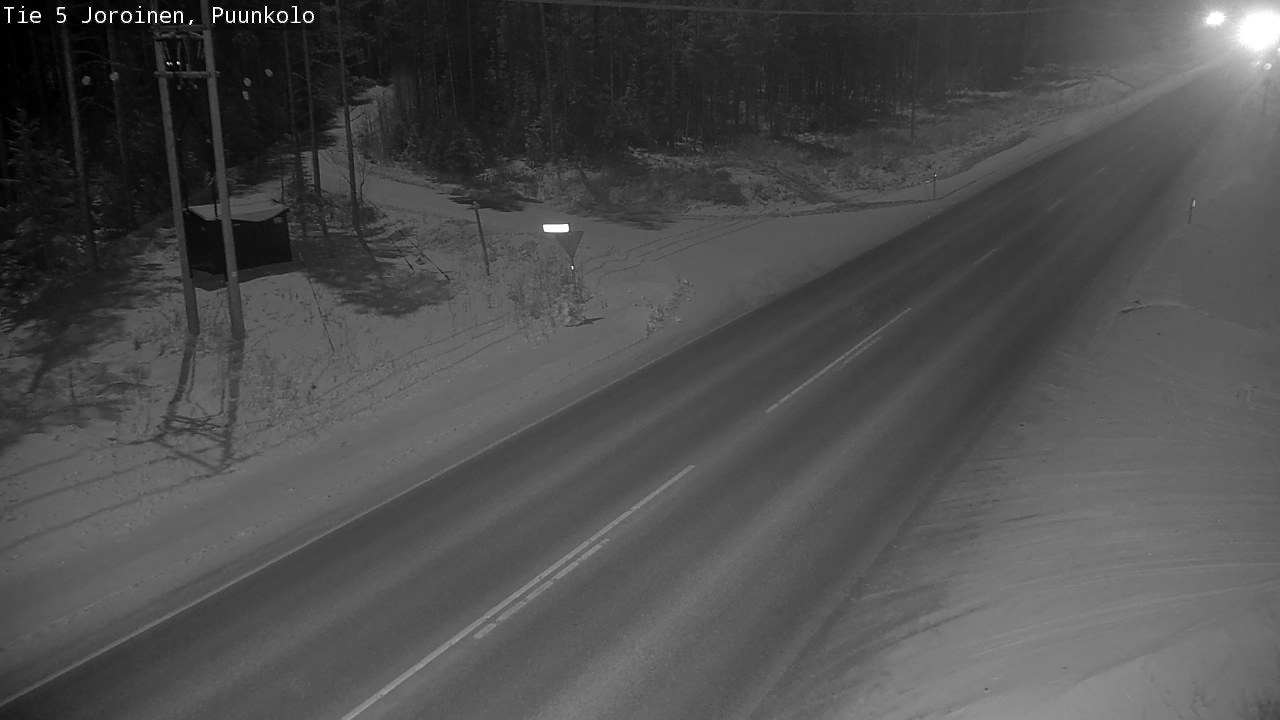 Weather Camera Image Väg 5 Joirois, Puunkolo, Joroinen, Pohjois-Savo