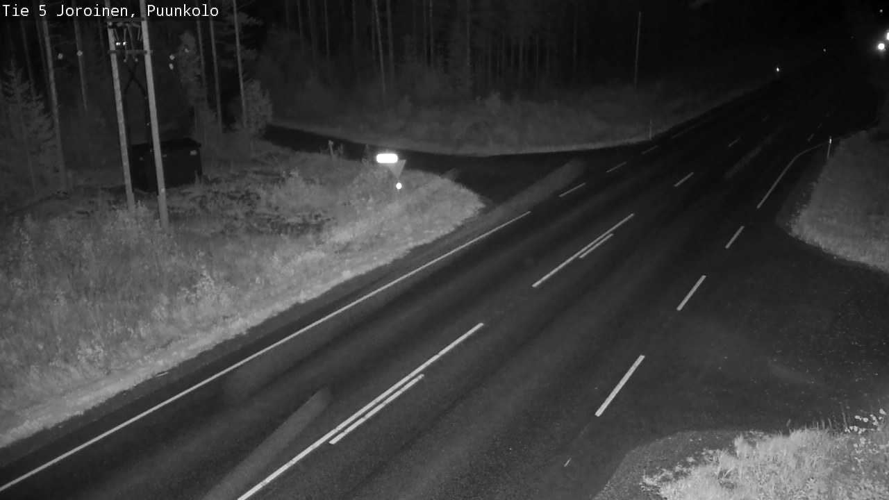 Weather Camera Image Road 5 Joroinen, Puunkolo, Joroinen, Pohjois-Savo