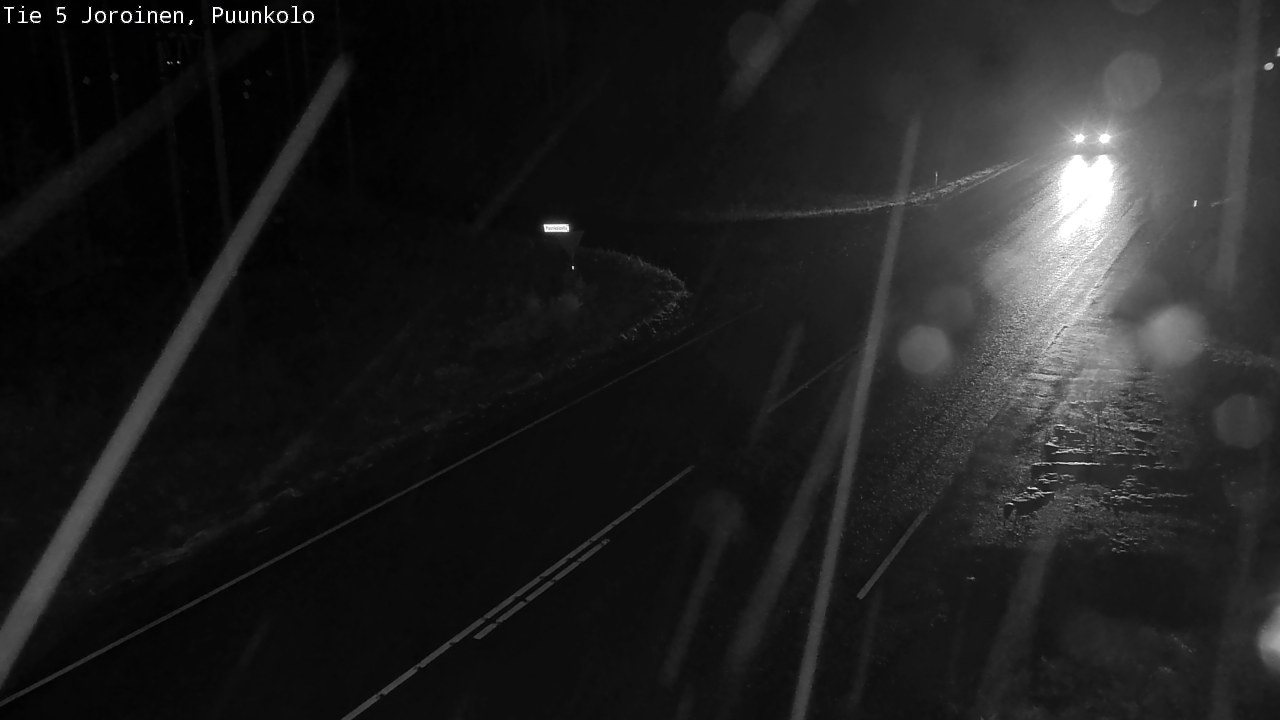 Weather Camera Image Road 5 Joroinen, Puunkolo, Joroinen, Pohjois-Savo