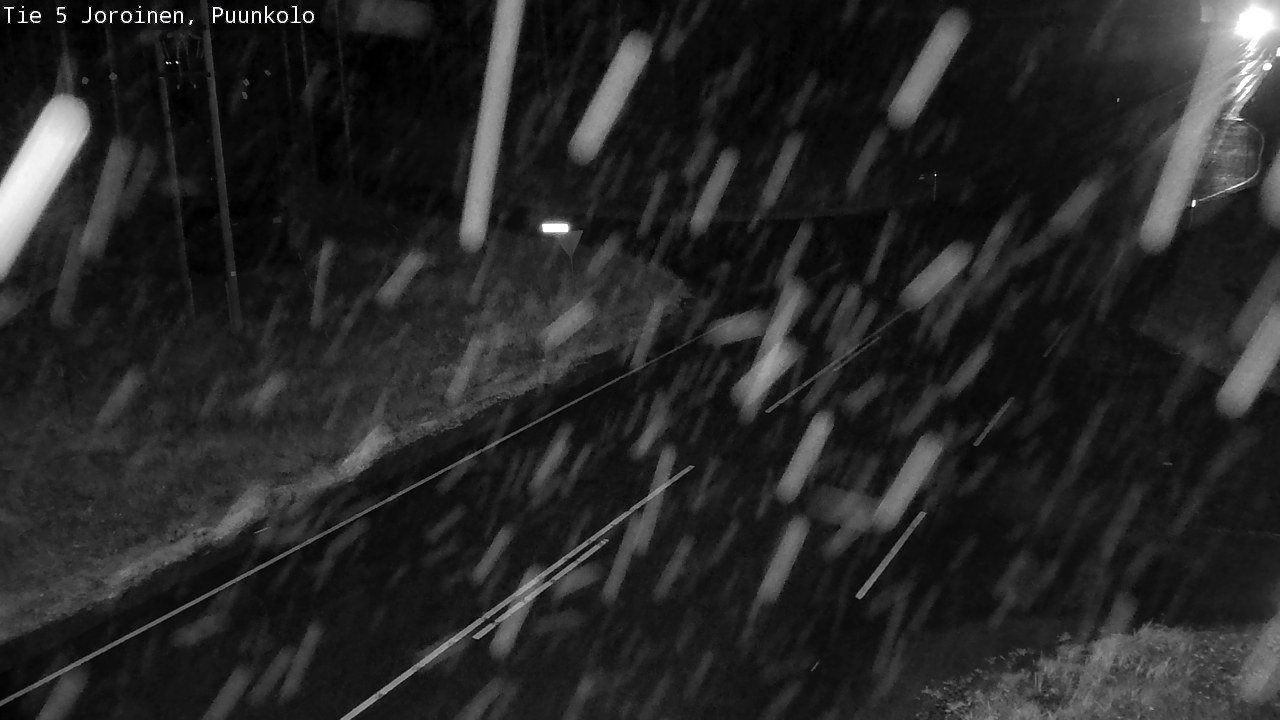 Weather Camera Image Väg 5 Joirois, Puunkolo, Joroinen, Pohjois-Savo