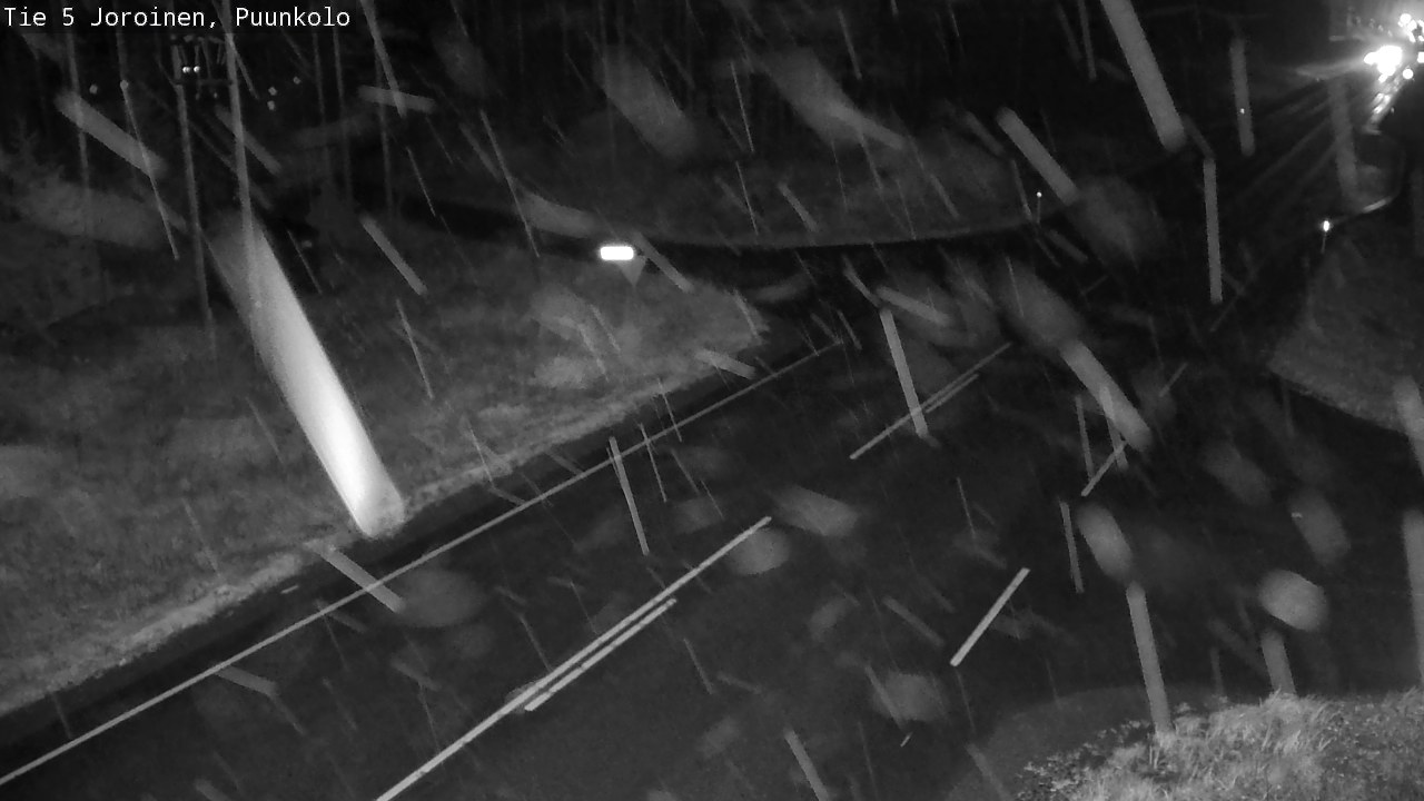Weather Camera Image Väg 5 Joirois, Puunkolo, Joroinen, Pohjois-Savo