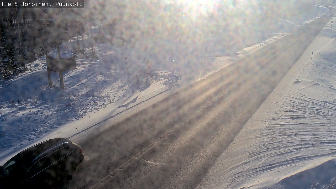 Weather Camera Image Väg 5 Joirois, Puunkolo, Joroinen, Pohjois-Savo