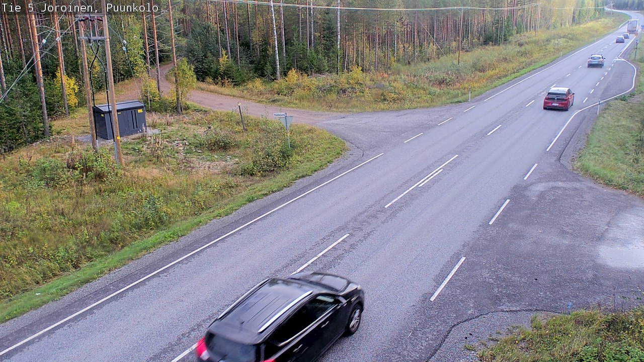 Weather Camera Image Road 5 Joroinen, Puunkolo, Joroinen, Pohjois-Savo