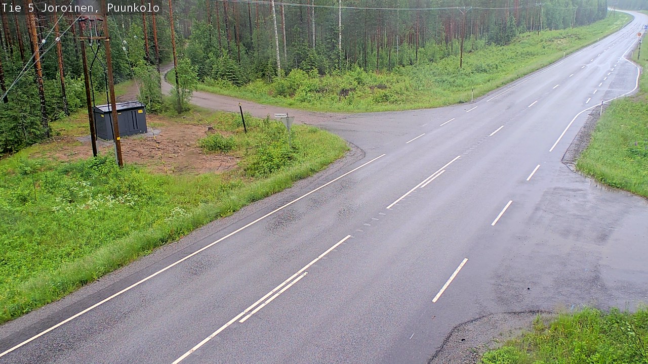 Weather Camera Image Road 5 Joroinen, Puunkolo, Joroinen, Pohjois-Savo