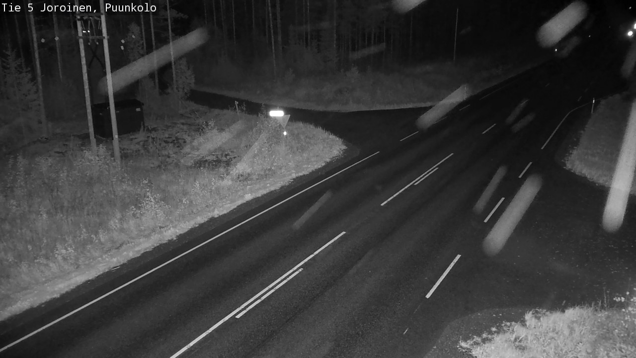 Weather Camera Image Road 5 Joroinen, Puunkolo, Joroinen, Pohjois-Savo