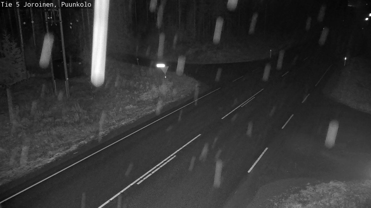 Weather Camera Image Road 5 Joroinen, Puunkolo, Joroinen, Pohjois-Savo