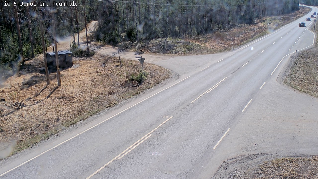 Weather Camera Image Väg 5 Joirois, Puunkolo, Joroinen, Pohjois-Savo