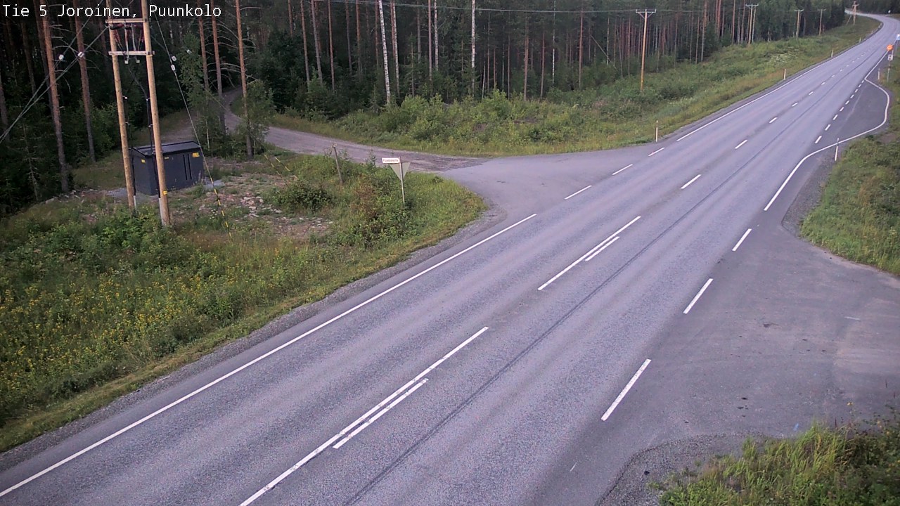 Kelikamerat Kuva Tie 5 Joroinen, Puunkolo, Joroinen, Pohjois-Savo