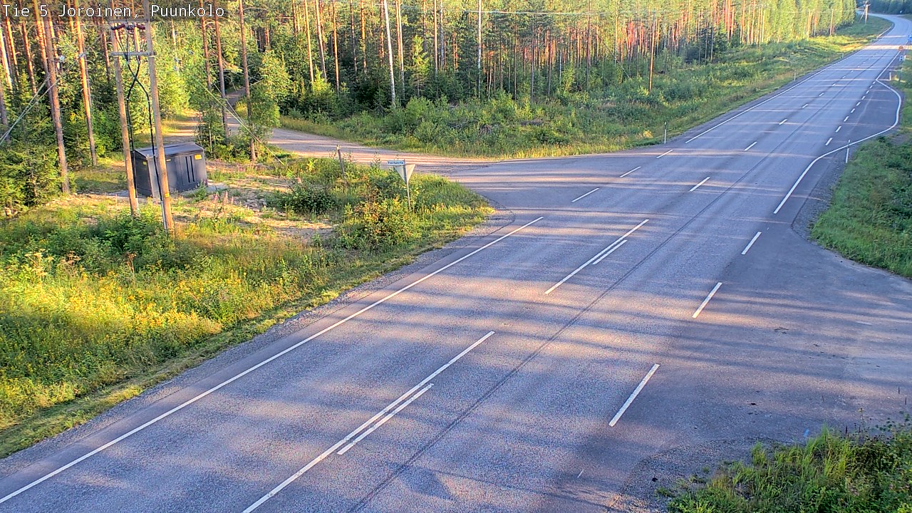 Kelikamerat Kuva Tie 5 Joroinen, Puunkolo, Joroinen, Pohjois-Savo