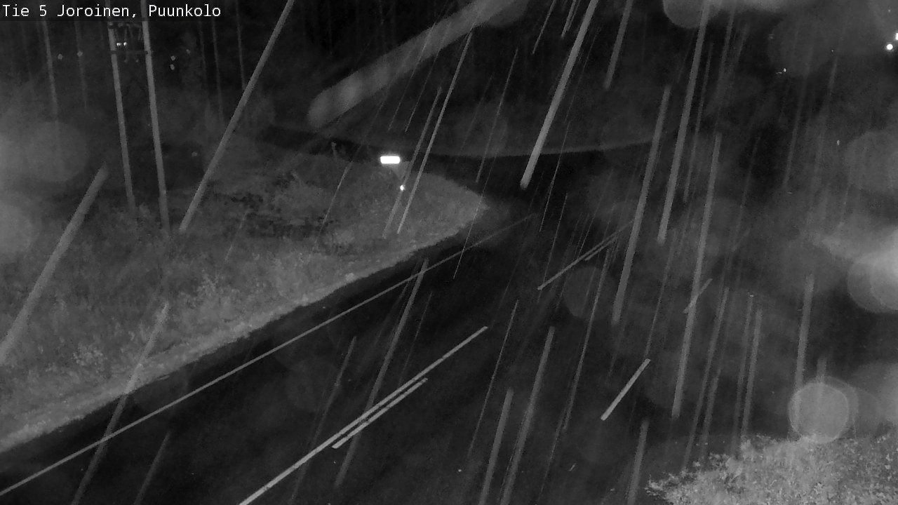 Weather Camera Image Road 5 Joroinen, Puunkolo, Joroinen, Pohjois-Savo