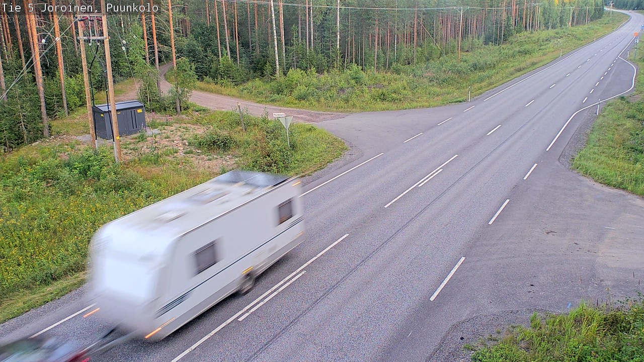 Kelikamerat Kuva Tie 5 Joroinen, Puunkolo, Joroinen, Pohjois-Savo