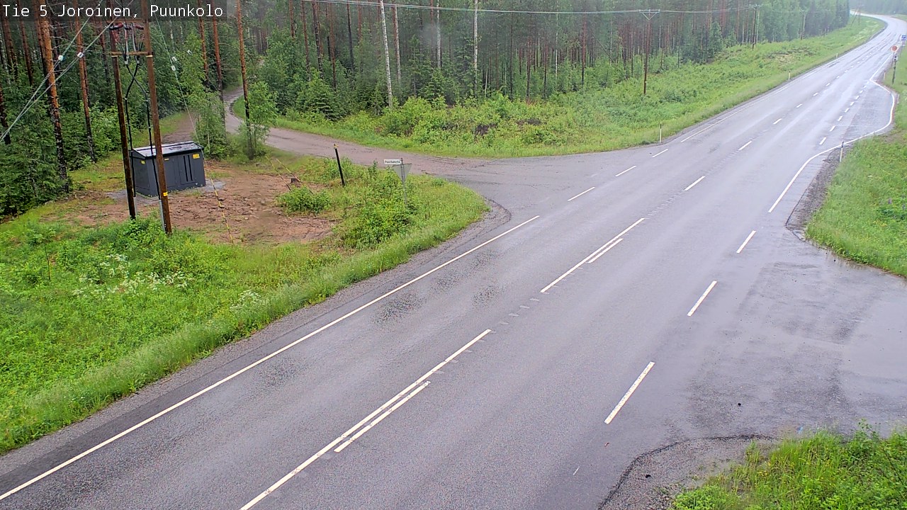 Weather Camera Image Road 5 Joroinen, Puunkolo, Joroinen, Pohjois-Savo