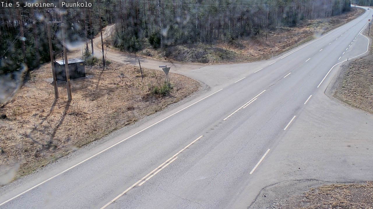 Weather Camera Image Road 5 Joroinen, Puunkolo, Joroinen, Pohjois-Savo